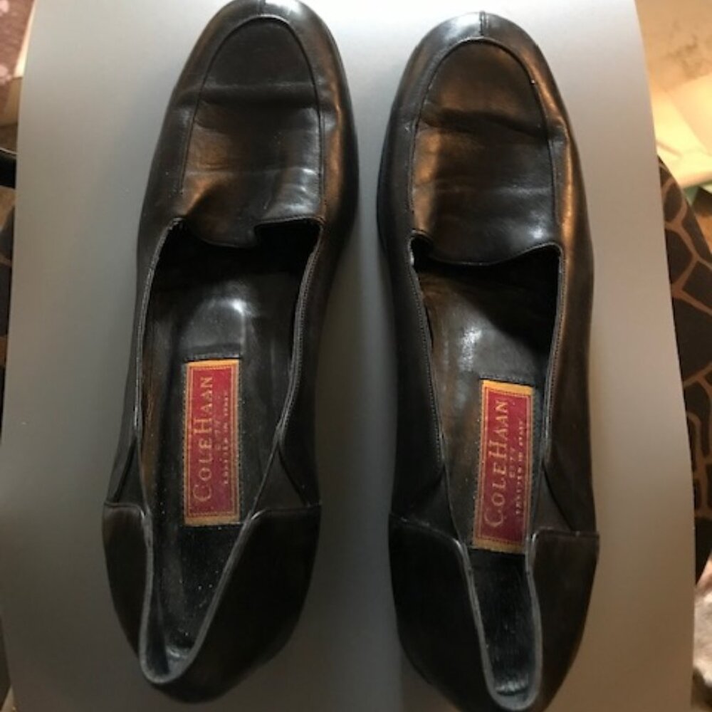 Cole Haan Black Loafers, Size 9 1/2
